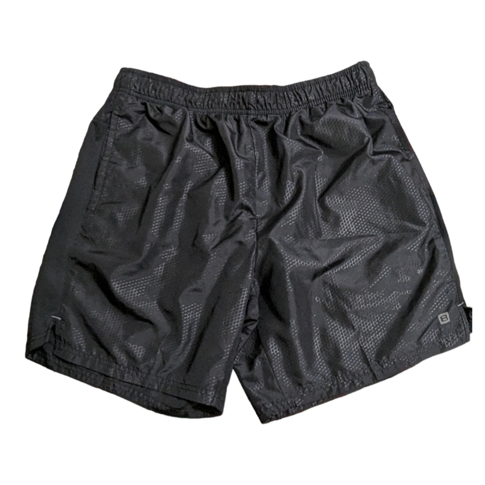 Layer 8‎ Qwick Dry Pull-on Black Drawstring Shorts Size  L (M308)